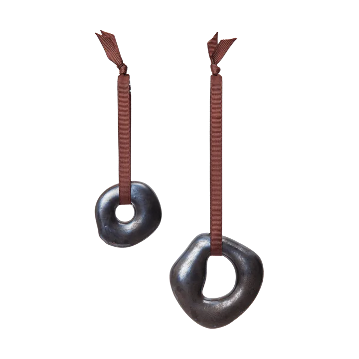 Orrith dekorasjonsanheng 2 deler - Rustic Bronze - Ferm Living