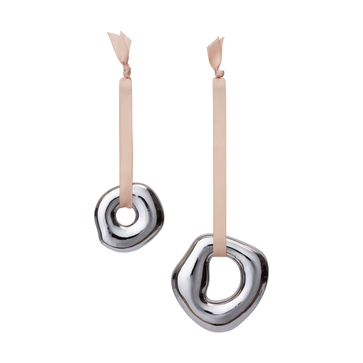 Orrith dekorasjonsheng 2 deler - Silver - Ferm Living