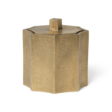 Otte duftlys 23 h - Brass finish - Ferm Living