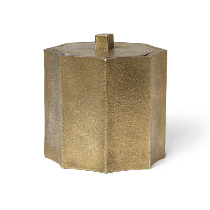 Otte duftlys 36 h, Brass finish Ferm Living