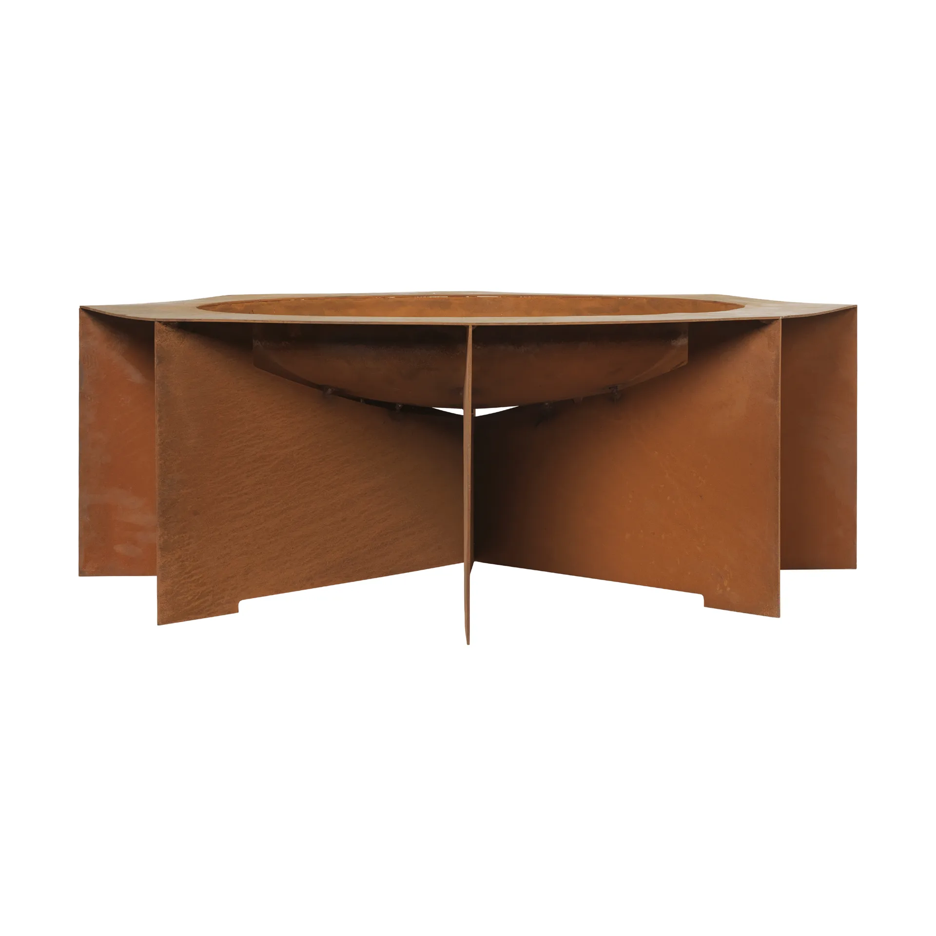 Otto fire pit peis, Rust, Ø85,5x29 cm Ferm Living