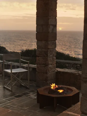 Otto fire pit peis - Rust, Ø85,5x29 cm - Ferm Living