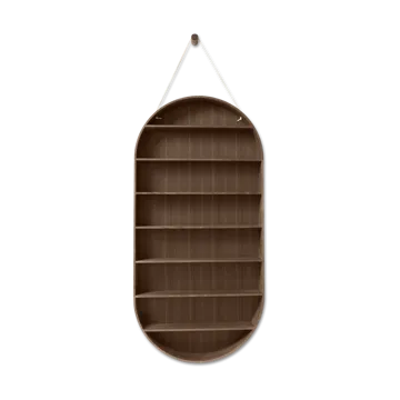 Oval Dorm hylle - Smoked oak - Ferm Living