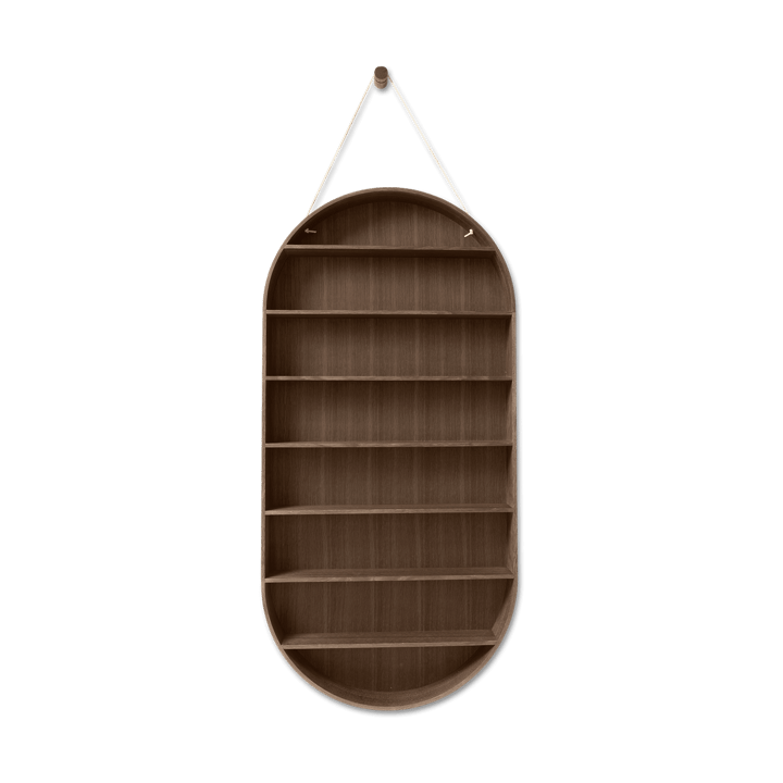 Oval Dorm hylle - Smoked oak - Ferm Living