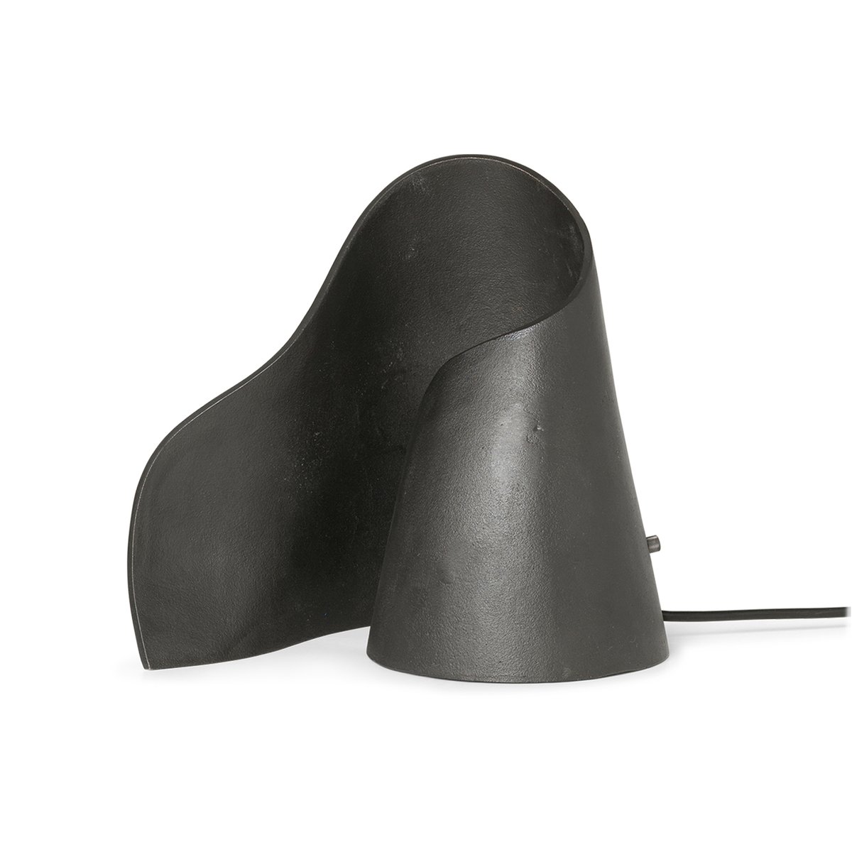 Bilde av ferm LIVING Oyster bordlampe Black