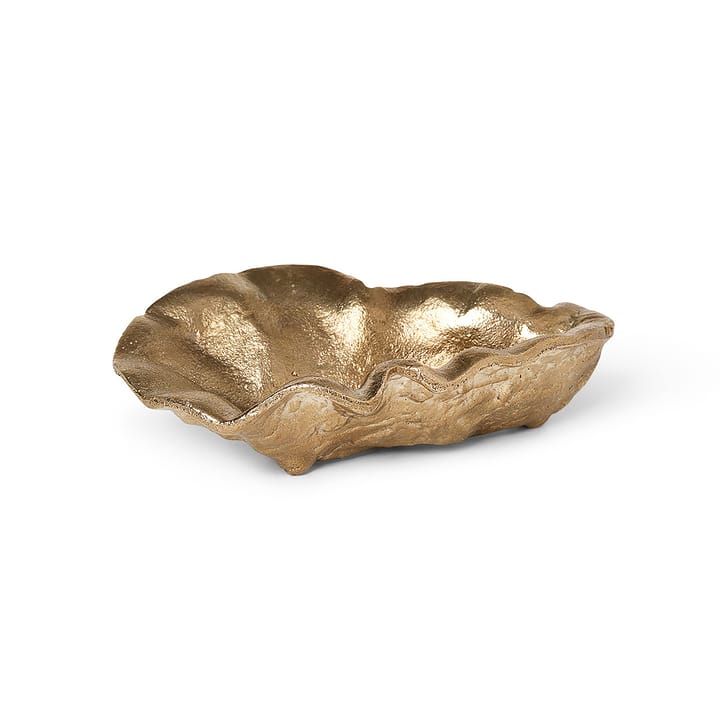 Oyster dekorasjonsskål 10,5 cm - Messing - Ferm Living