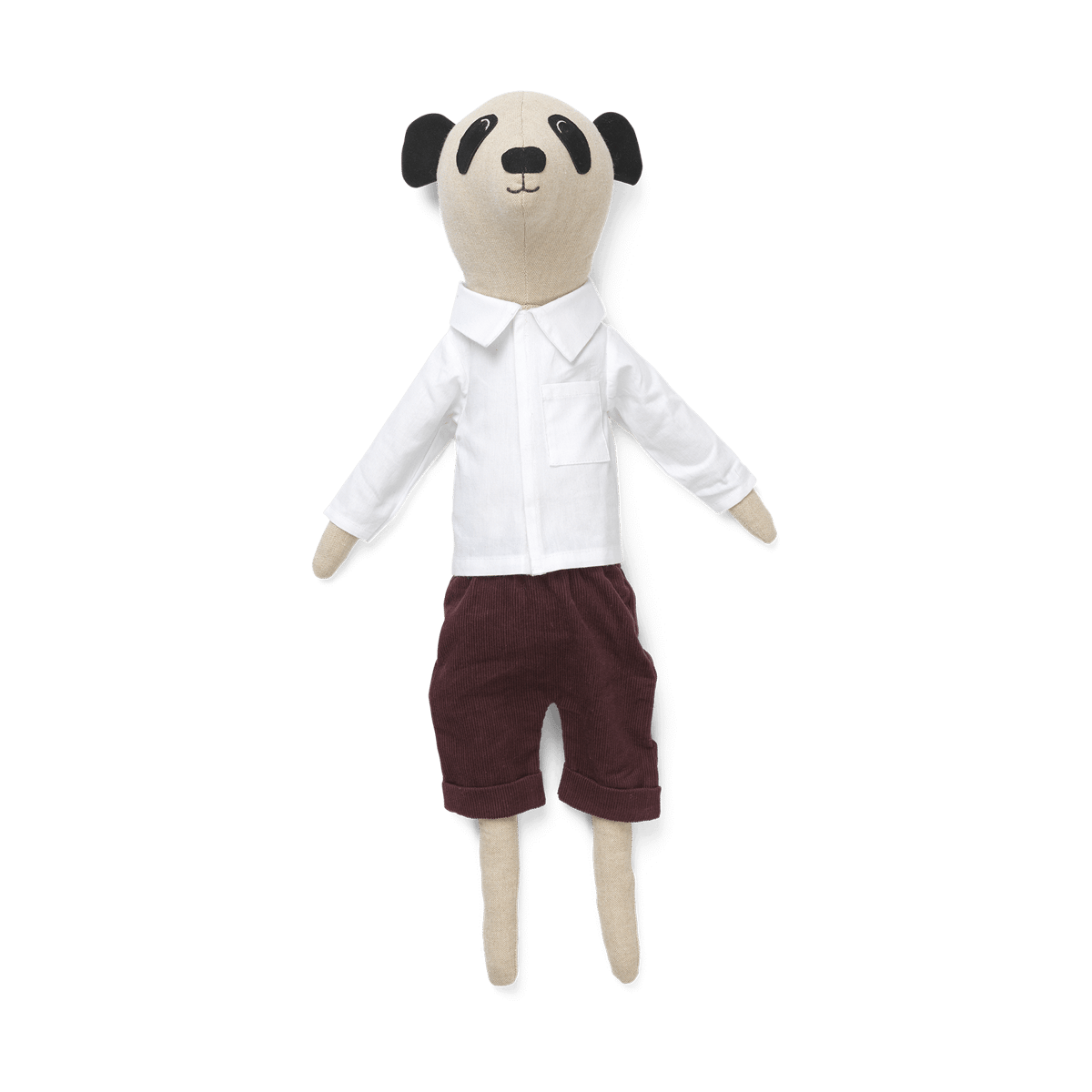Ferm Living Panda Teddy kosedyr Natural