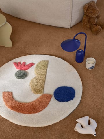 Panto tuftet teppe - Off white, Ø70 cm - Ferm Living