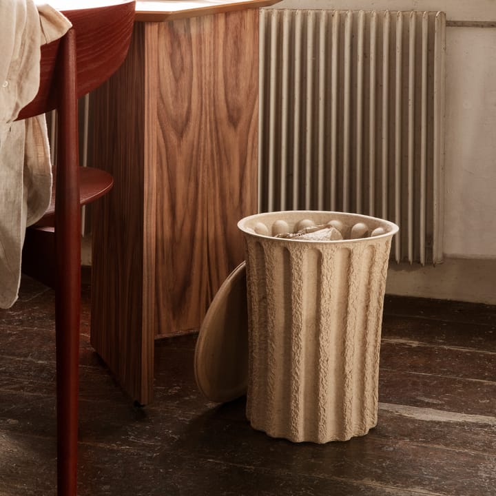 Paper Pulp søppelbøtte, Brown Ferm Living
