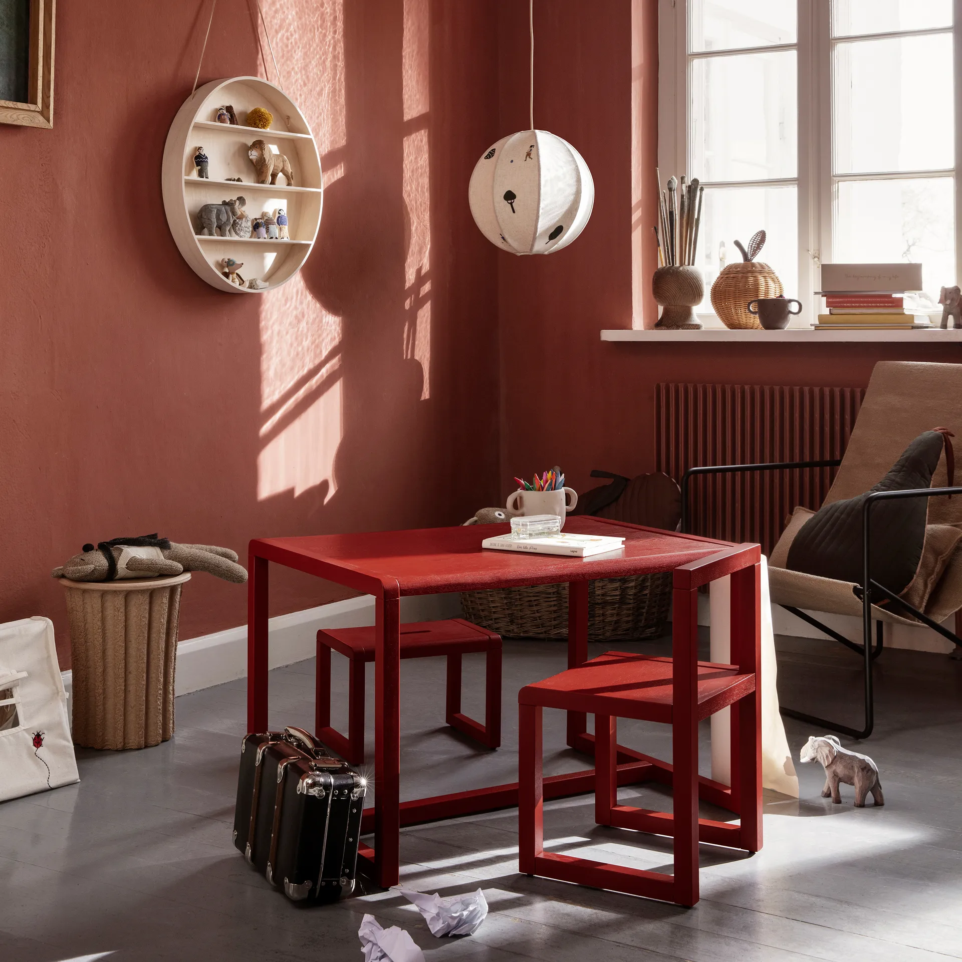 Paper Pulp søppelbøtte, Brown Ferm Living