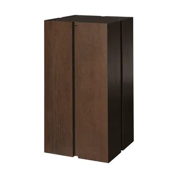 Parcel pidestall - Dark stained, 30x30x60 cm - Ferm Living