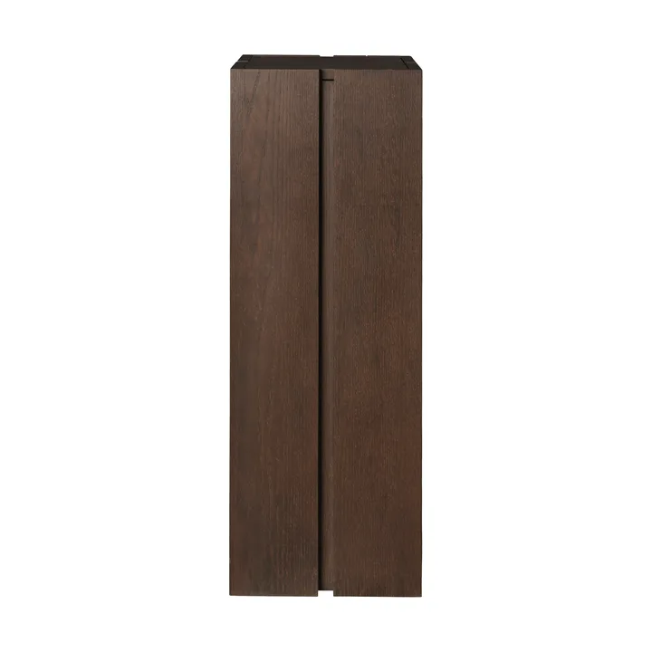 Parcel pidestall - Dark stained, 30x30x90 cm - Ferm Living