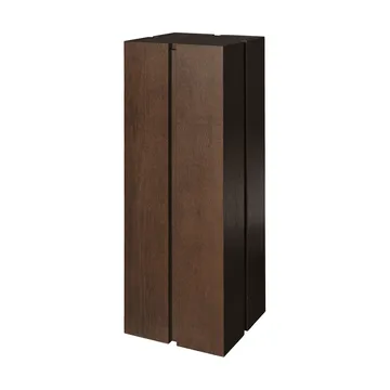 Parcel pidestall - Dark stained, 30x30x90 cm - Ferm Living