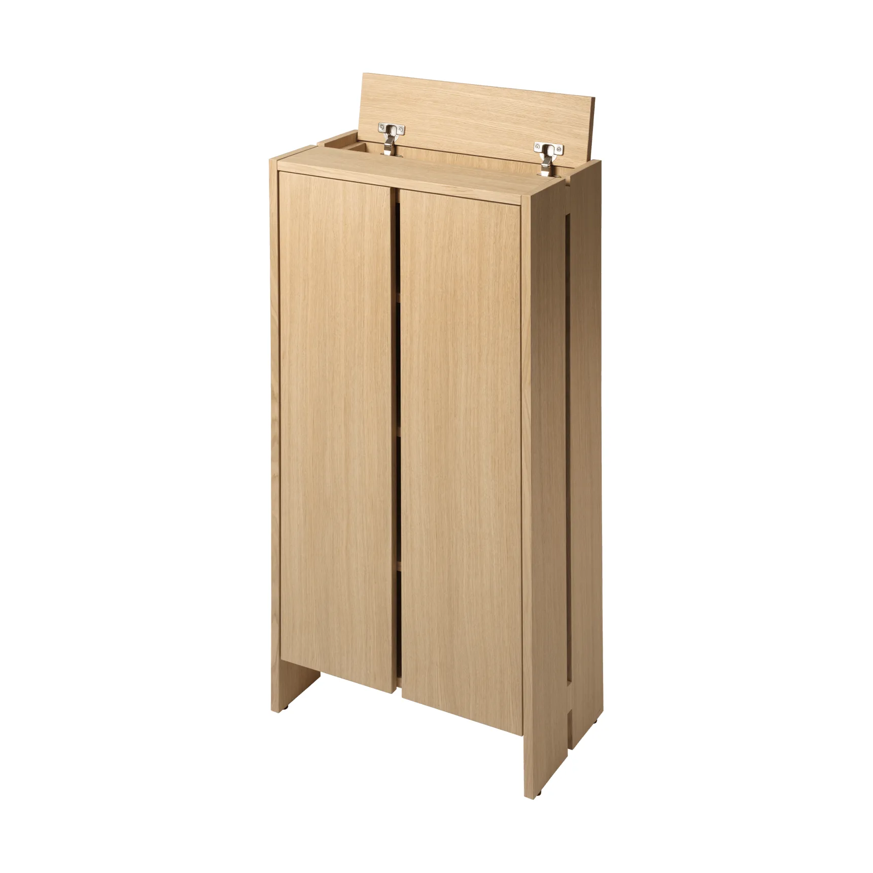 Parcel skap, Natural oak, 55x30x110 cm Ferm Living