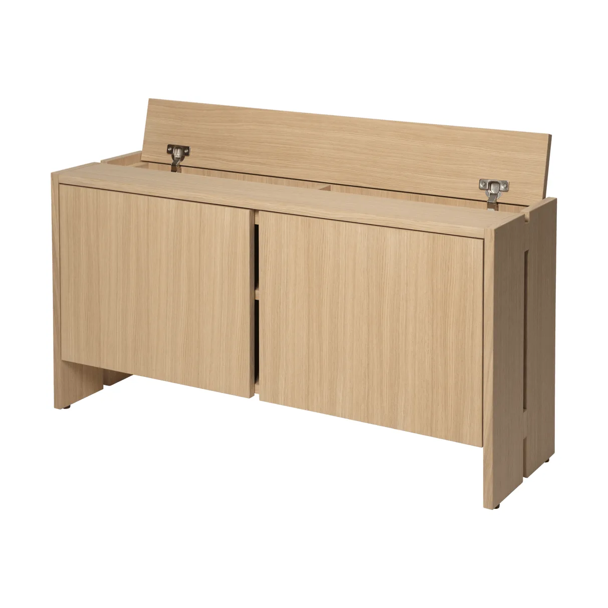 Parcel skjenk, Natural oak, 100x30x50 cm Ferm Living
