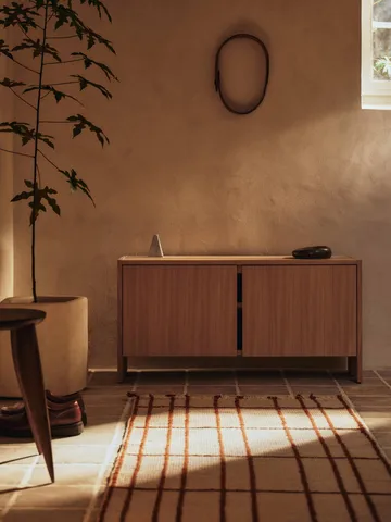 Parcel skjenk - Natural oak, 100x30x50 cm - Ferm Living