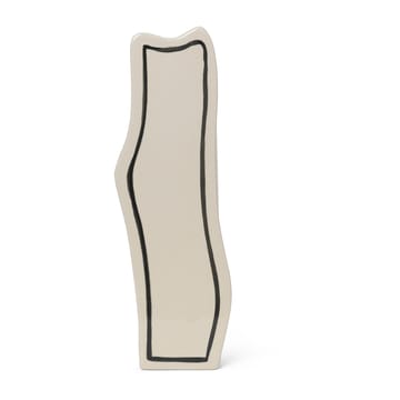 Paste vase slim 35 cm - Off-white - Ferm Living
