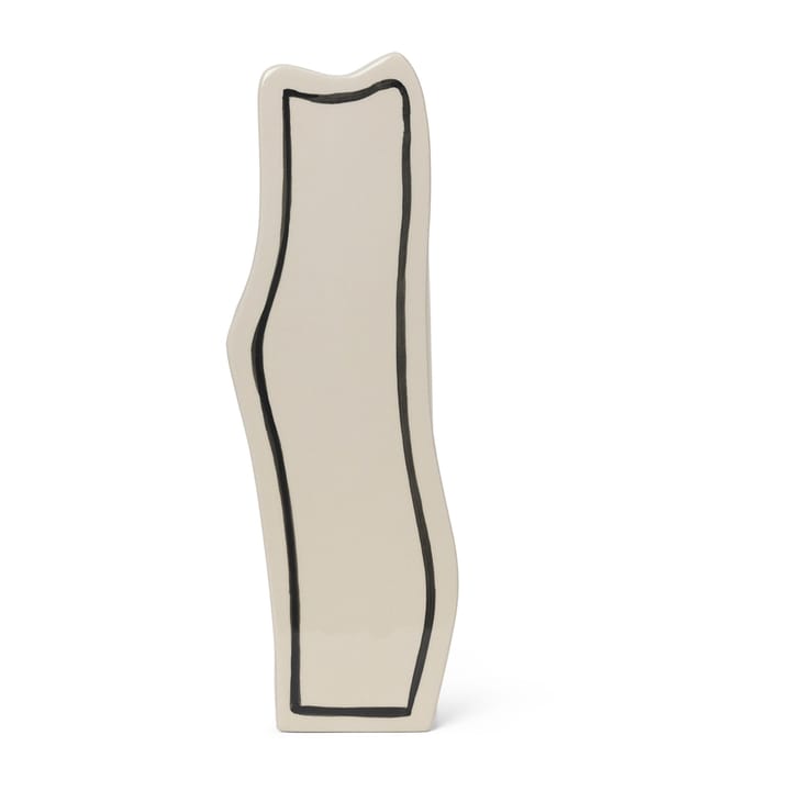 Paste vase slim 35 cm, Off-white Ferm Living
