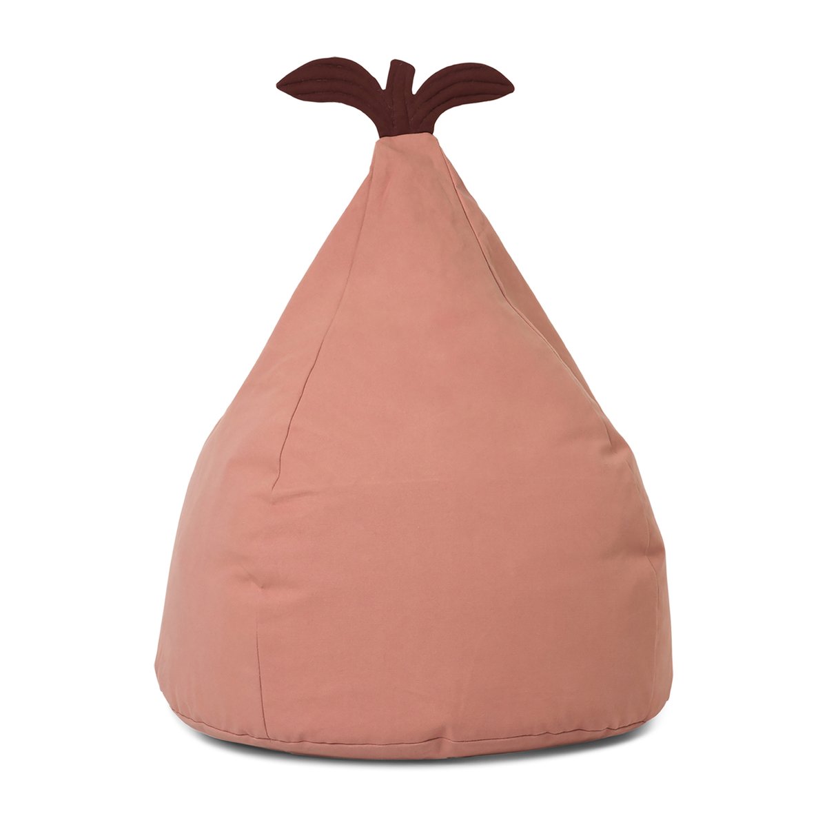 Ferm Living Pear bean bag saccosekk Dusty Rose | Skandinavisk Design | Barneromsinnredning | Rosa