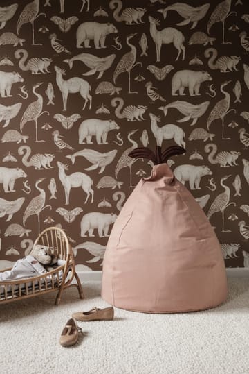 Pear bean bag saccosekk - Dusty Rose - Ferm Living