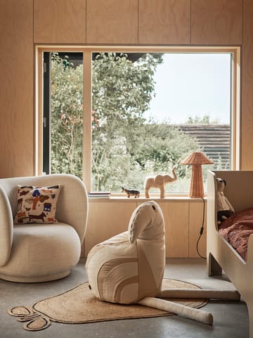 Pear braided juteteppe - Natural - Ferm Living