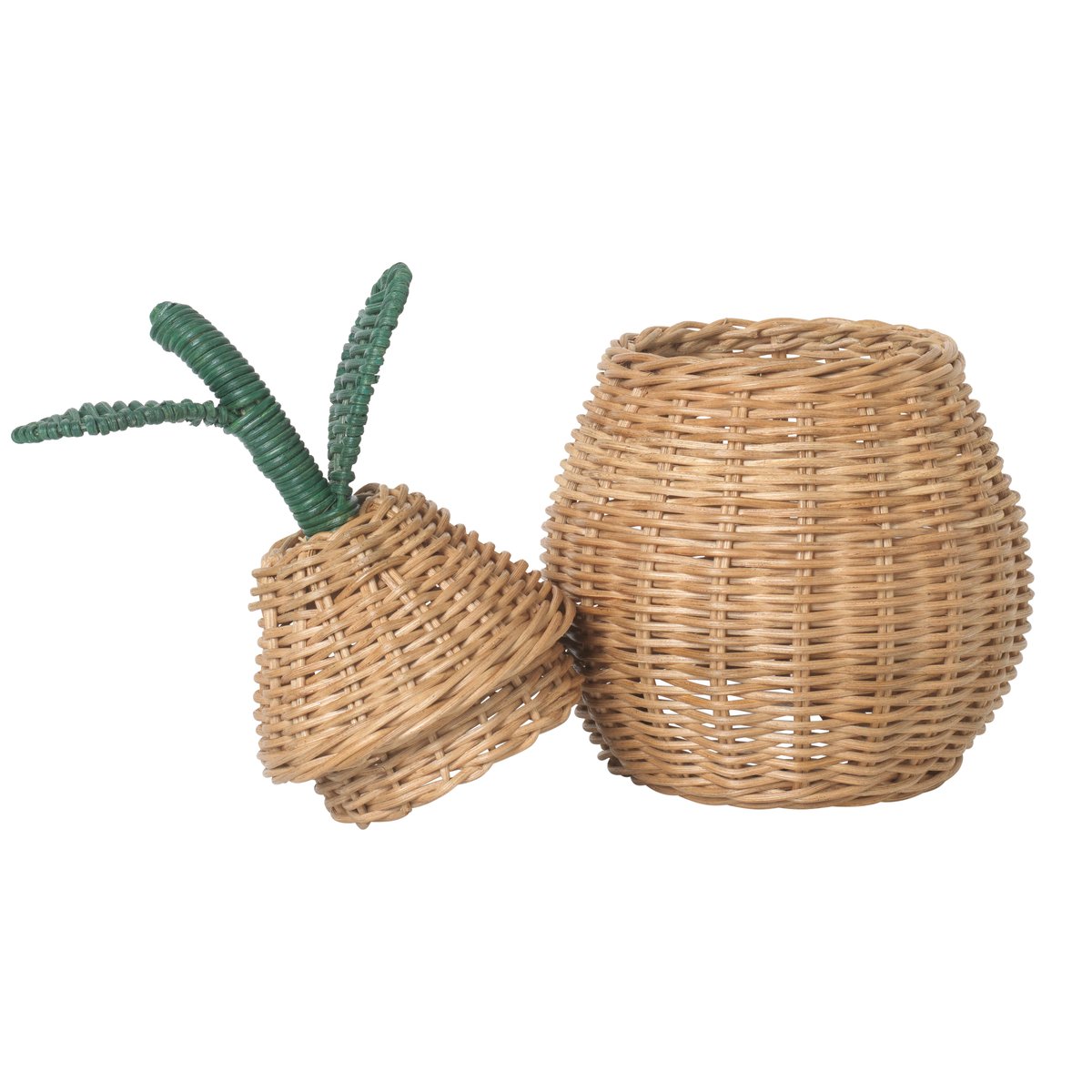 Ferm Living, Pear flettet oppbevaringskurv liten