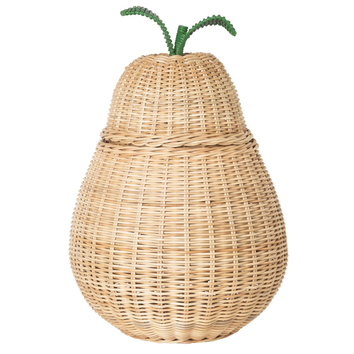 Ferm Living, Pear flettet oppbevaringskurv stor