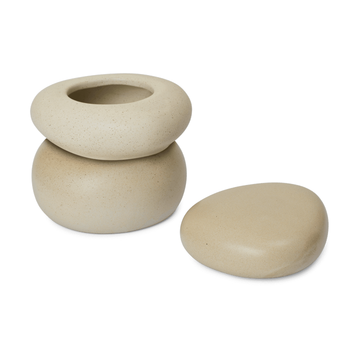Pebble eske large, Sand/Cream Ferm Living