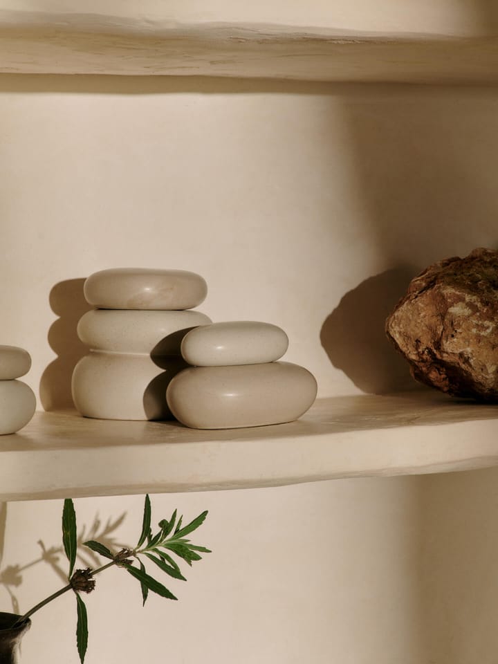 Pebble eske large, Sand/Cream Ferm Living