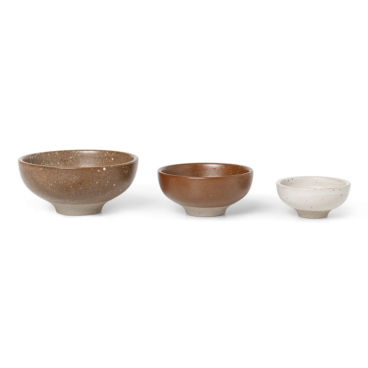 Petite skåler 3-pakning, Multi Ferm Living