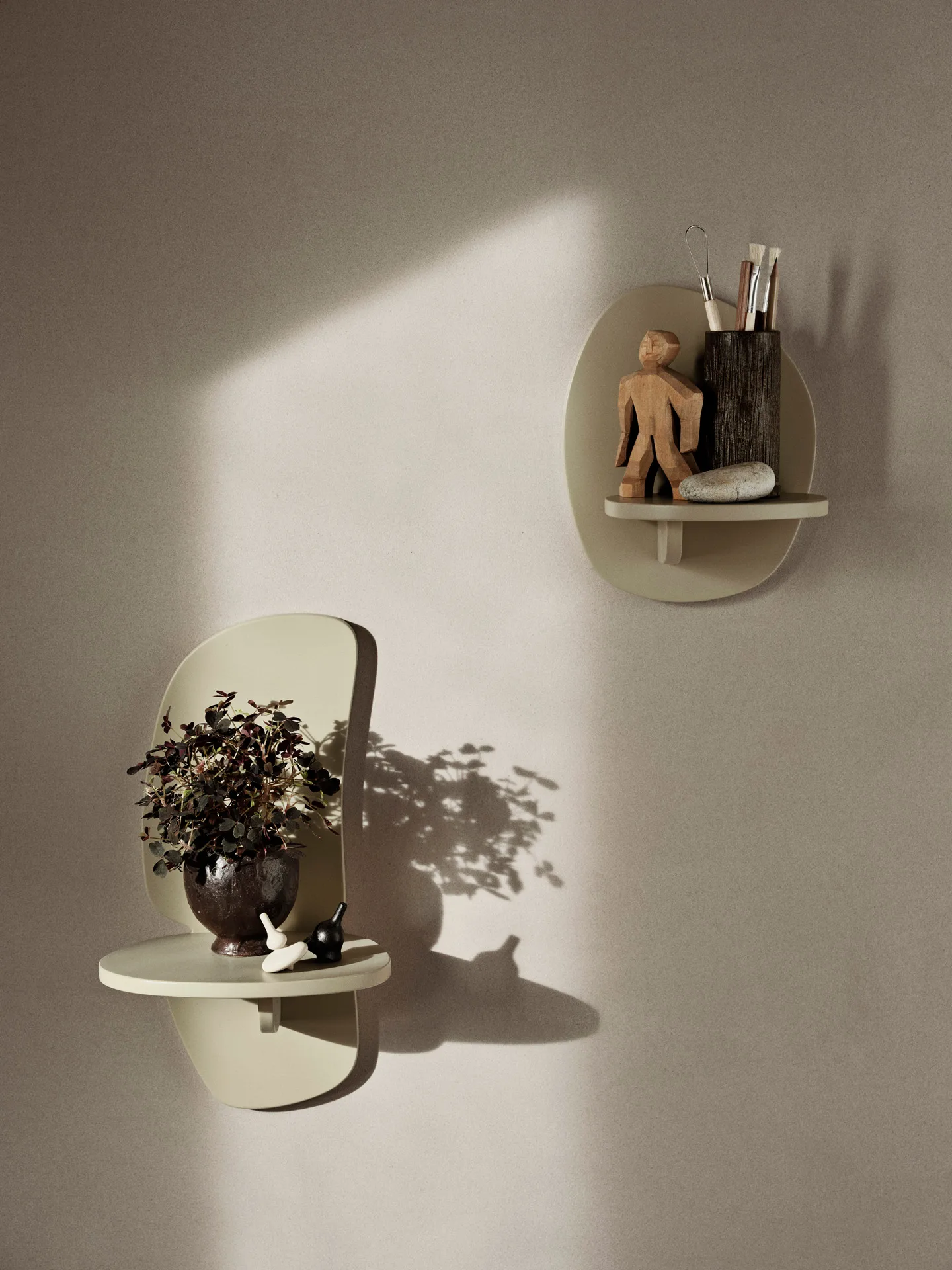 Pilu vegghylle 40 cm, Cashmere Ferm Living