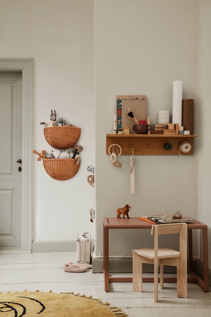 Place Rack knaggrekke hylle eik - Medium - ferm LIVING