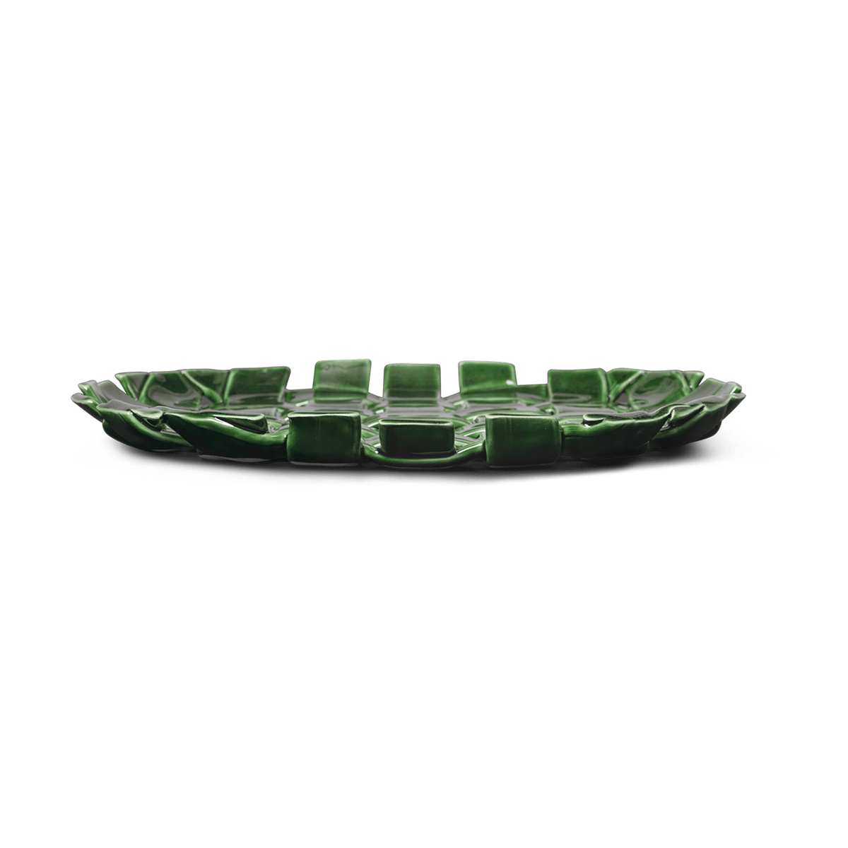 Ferm Living Plait fat Ø30 cm Emerald green