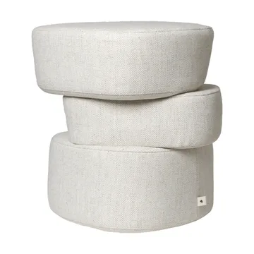 Plyo staple sittepuff - Off-white - Ferm Living