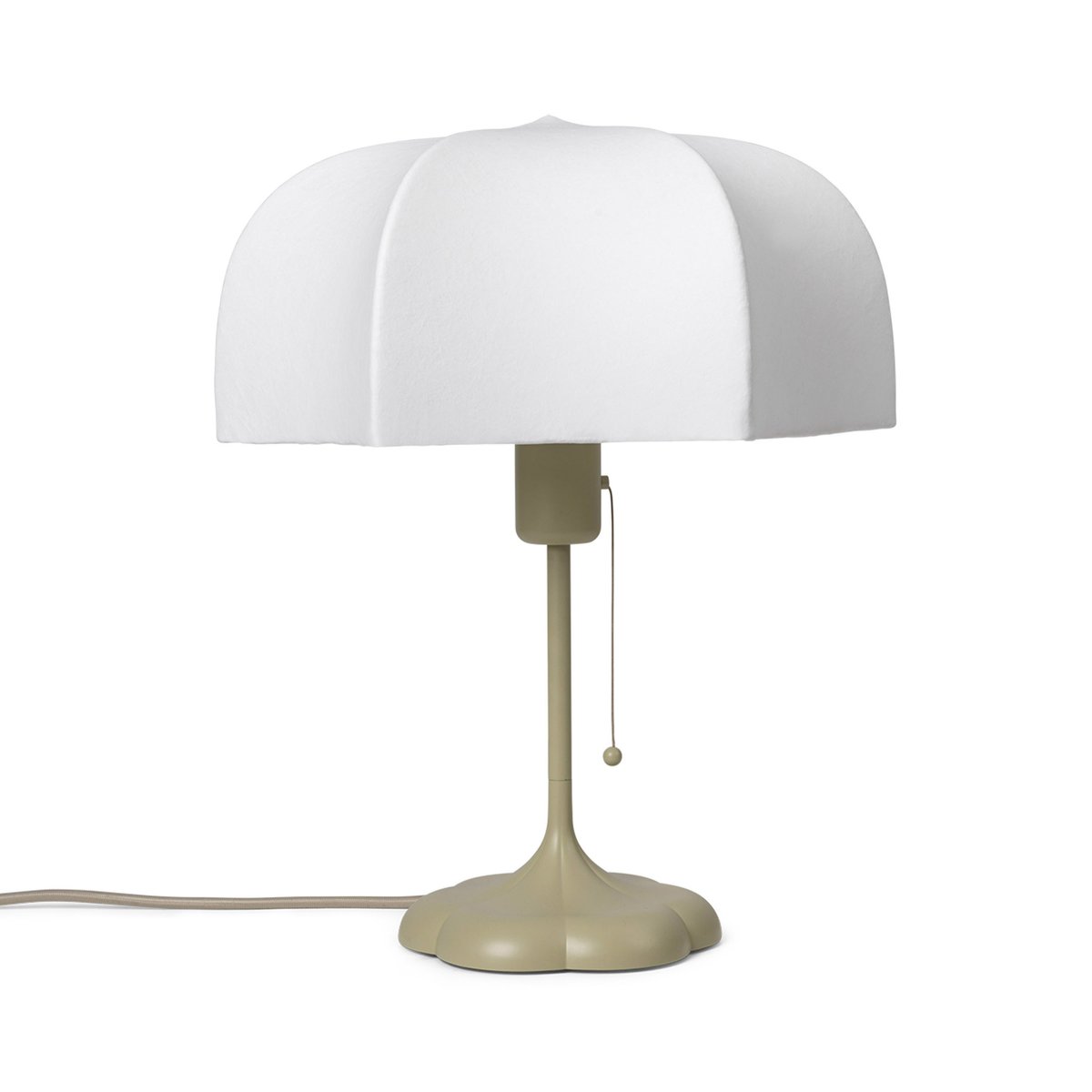 Bilde av Ferm Living Poem bordlampe Ø 30 x 42 cm White-cashmere