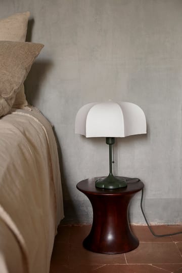 Poem bordlampe Ø 30 x 42 cm - White-grass green - Ferm Living