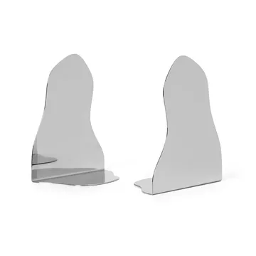 Pond bokstøtte sett på 2 - Mirror polish - Ferm Living