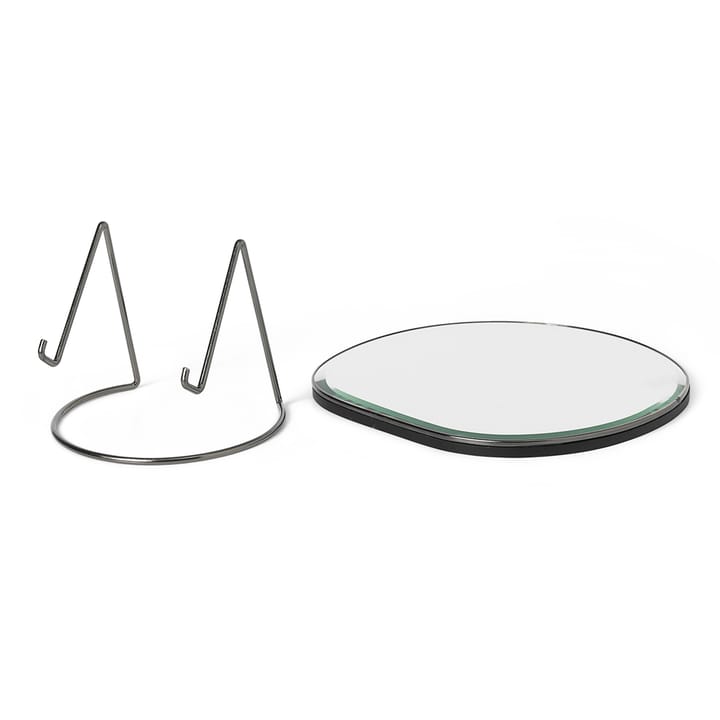 Pond bordsspeil, Dark chrome Ferm Living