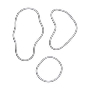 Pond gryteunderlag 3 deler - Aluminium - Ferm Living