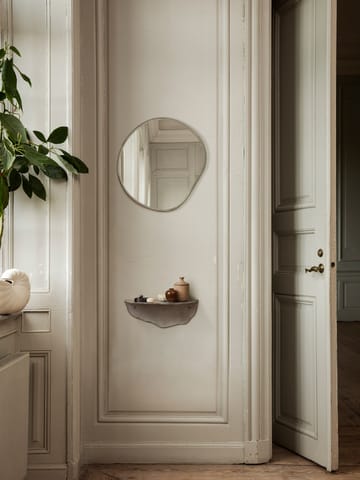 Pond speil - Small dark chrome - Ferm Living