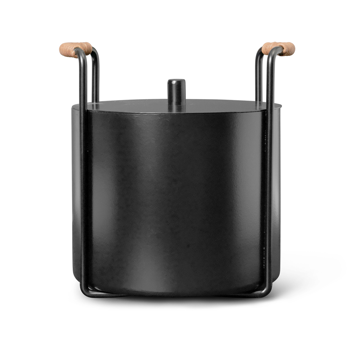 Ferm Living Port opptennings- og askebtte Black | Skandinavisk Design | Oppbevaringskurver | Svart