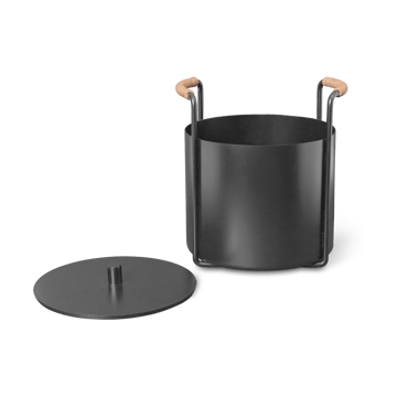 Port opptennings- og askebøtte - Black - Ferm Living