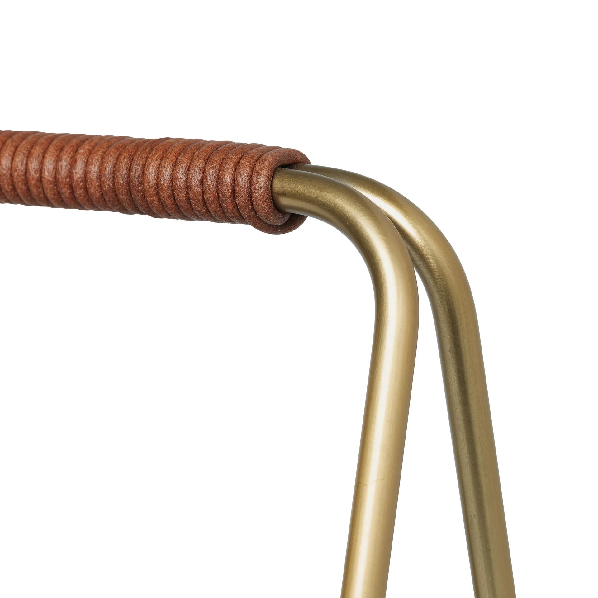 Port vedkurv, Messing Ferm Living