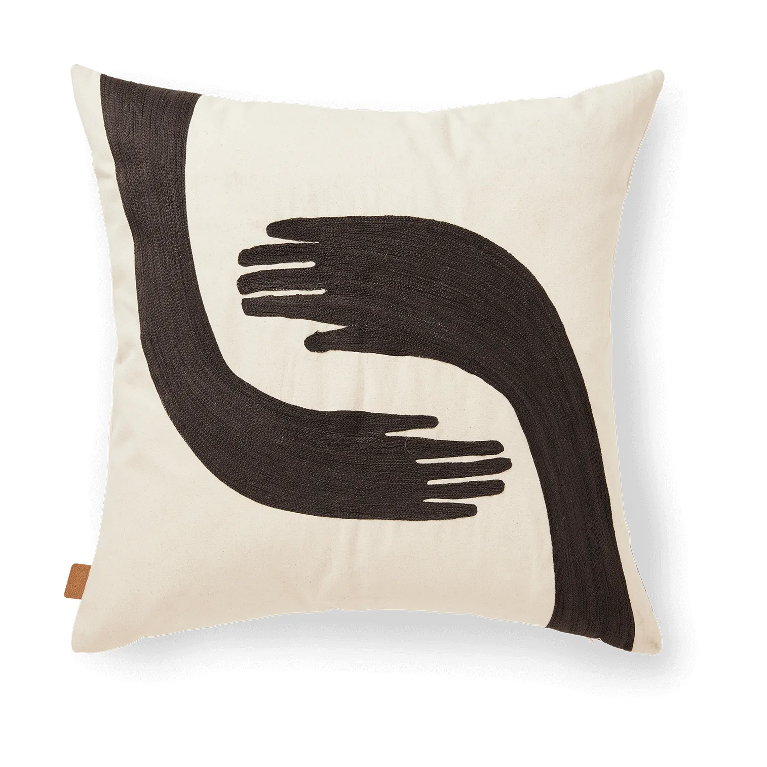 Pose pute 50x50 cm, Coffee-undyed Ferm Living