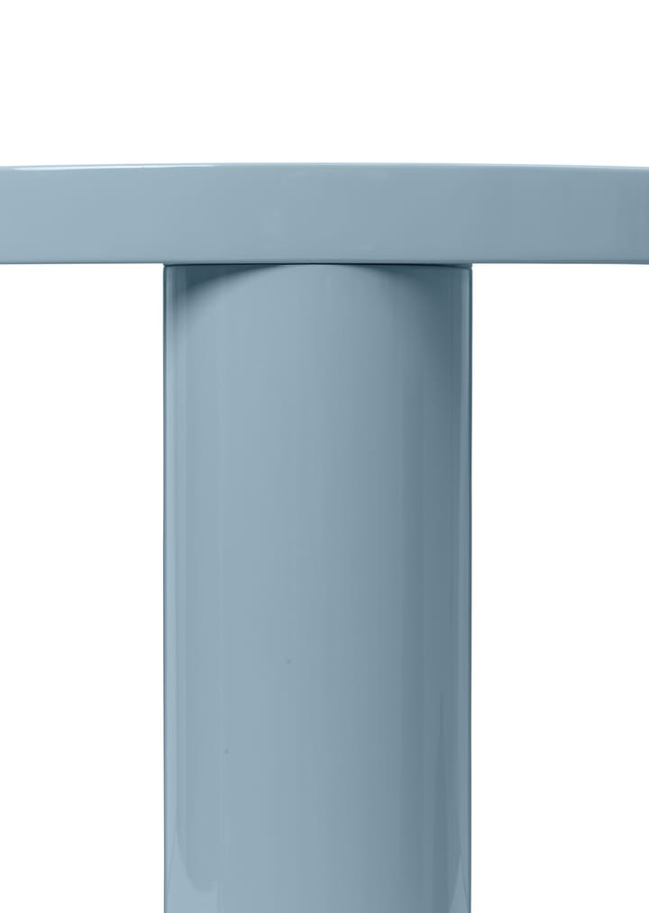 Post salongbord small Ø 65 cm - Ice blue - ferm LIVING