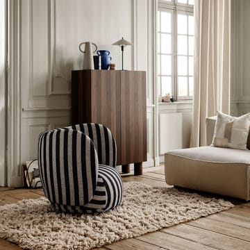 Post skap - oak smoked, med dører - Ferm Living