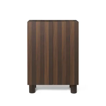 Post skap - oak smoked, med dører - Ferm Living