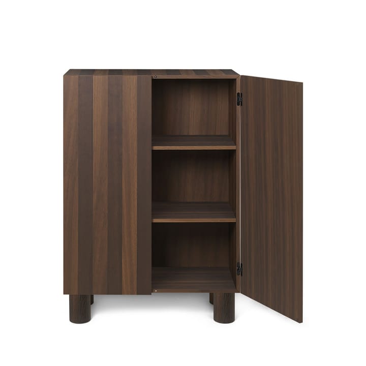 Post skap, oak smoked, med dører Ferm Living