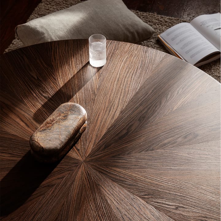 Post sofabord - oak smoked, large, lines - ferm LIVING