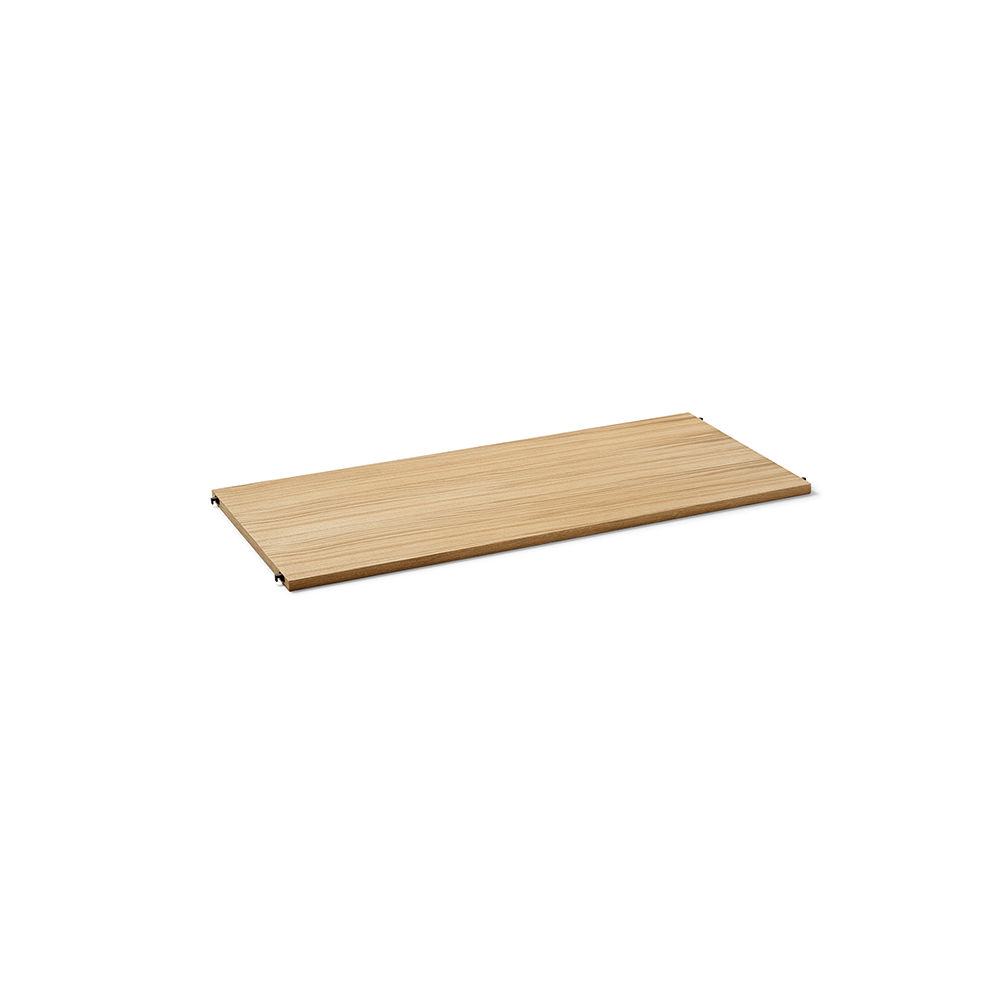 Ferm Living Punctual Perforated hylle 90 cm oak oiled, anthracite